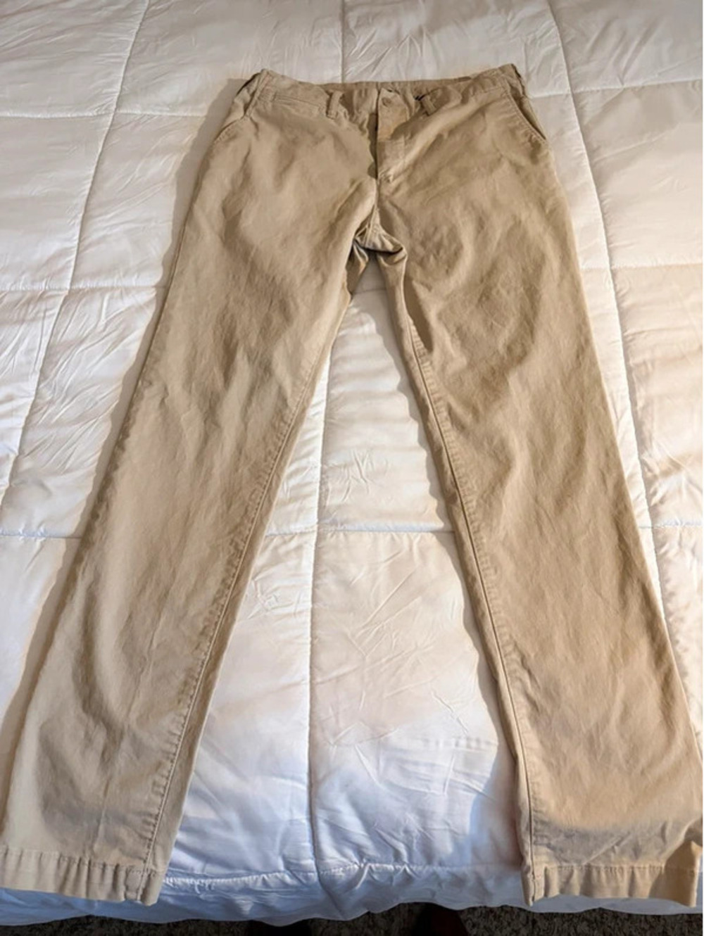 American Eagle Outfitters Flex Tan Chino Pants #chino